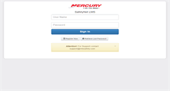 Desktop Screenshot of merc.mtssafety.com